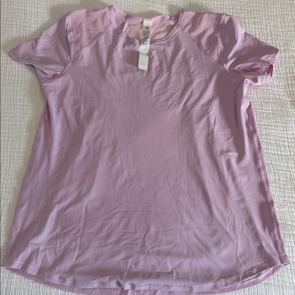Light Purple Short Sleeve Top